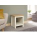 Lancaster Side Table With Shelf Cream