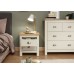 Lancaster 2 Drawer Bedside Cream