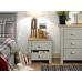 Lancaster 2 Drawer Bedside Grey