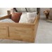 Madrid Wooden Ottoman Bed 90cm Oak