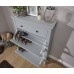 Deluxe Two Tier Shoe Cabinet Grey