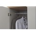 Kendal 3 Door 3 Drawer Wardrobe Grey
