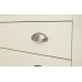 Lancaster 2 Door 1 Drawer Shoe Cabinet Cream