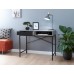 Telford Computer Desk Concrete & Black