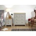 Lancaster 2+2 Drawer Chest Grey