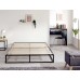 Platform Bed 120cm Black