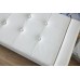 Verona Ottoman Bench White PU