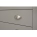 Lancaster 2 Door 1 Drawer Shoe Cabinet Grey