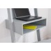 Ladder Desk + Stool Set Grey