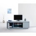 Polar High Gloss Led Large TV Unit Grey