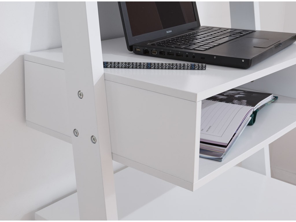 Ladder Desk White