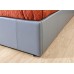 End Lift Ottoman 90cm Grey PU