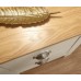 Lancaster 2 Drawer Bedside Cream