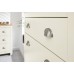 Lancaster 2 Door 1 Drawer Shoe Cabinet Cream