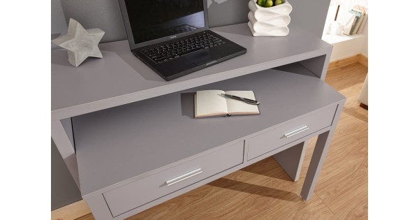 Regis Extending Console Desk Grey