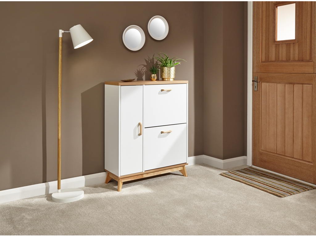 Nordica Shoe & Boot Oak/White