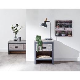 Boston Lamp Table Grey