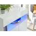 Galicia Sideboard in White with Led Lights