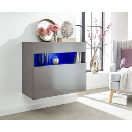 Galicia Sideboard in Grey with Led Lights