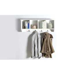 Kempton Wall Rack White