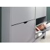 Narrow 6 Drawer Shoe Cabinet in Grey