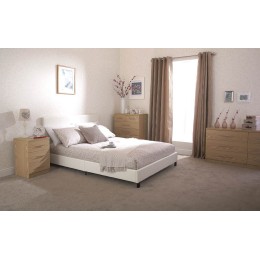 120cm Bed In A Box White