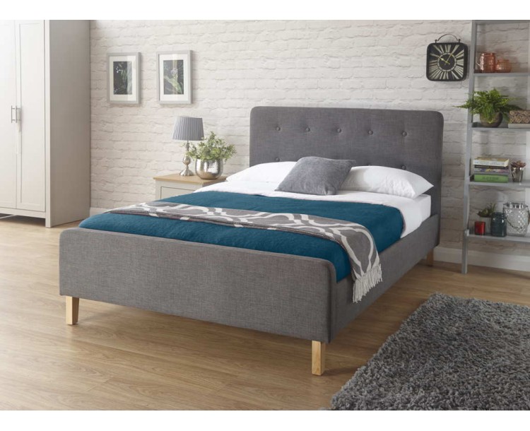 Ashbourne 150cm Bedstead Grey