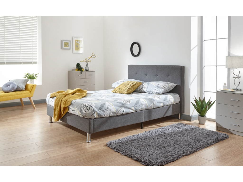 Tucson 135cm Bed In A Box Grey