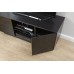 Lima TV Stand High Gloss Black with Matte Frame