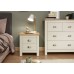 Lancaster 2 Drawer Bedside Cream