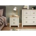 Lancaster 2 Drawer Bedside Cream