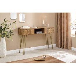 Orleans 2 Drawer Console Desk Mango