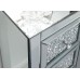 Lucia 3 Drawer Jewelled Chest Mirrored