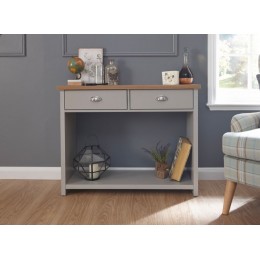 Contemporary Grey Lancaster Console Hall Table
