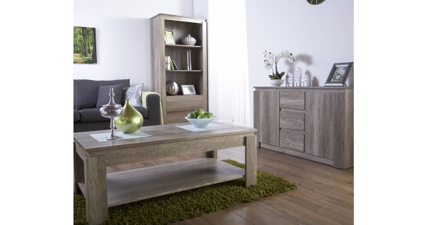 canyon oak living room rustic 3d oak effect sideboard
