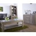 Canyon Oak Living Room Rustic 3D Oak Effect Sideboard