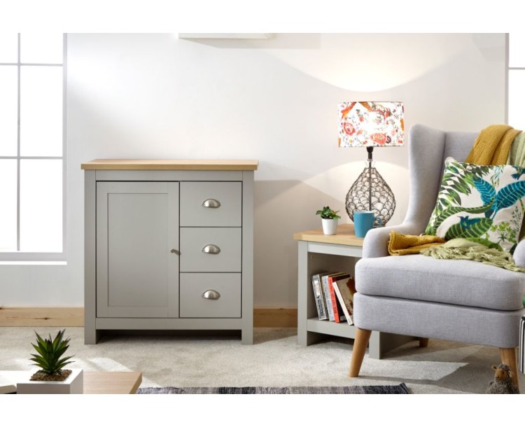 Contemporary Lancaster Grey Multi-Unit Storage Cabinet