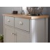 Modern Grey Lancaster Compact Living Room Sideboard