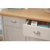 Modern Grey Lancaster Compact Living Room Sideboard