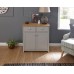 Modern Grey Lancaster Compact Living Room Sideboard