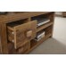 Traditional Chunky Jakarta Mango 2 Drawer TV Unit