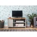 Modern Lancaster Style Small Grey TV Console Cabinet