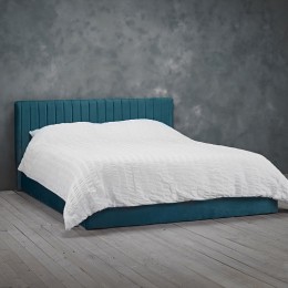 Berlin Teal Lift Up Double Bed