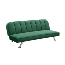 Brighton Green Velvet Sofa Bed