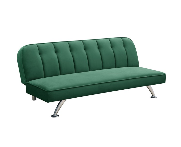 Brighton Green Velvet Sofa Bed