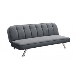 Brighton Grey Contemporary Soft Sofa Bed