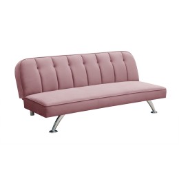 Brighton Pink Contemporary Sofa Bed