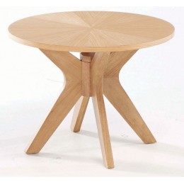 Malmo Modern Contemporary Style Solid Wood End Lamp Table