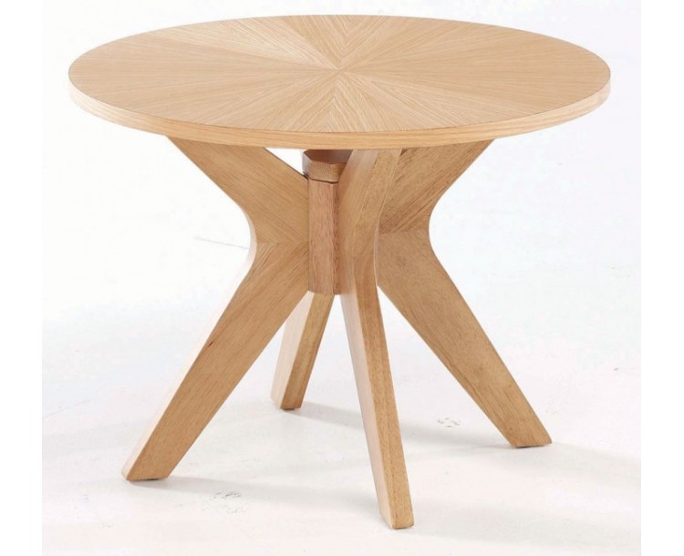 Malmo Modern Contemporary Style Solid Wood End Lamp Table