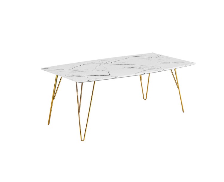 Fusion Coffee Table White Marble